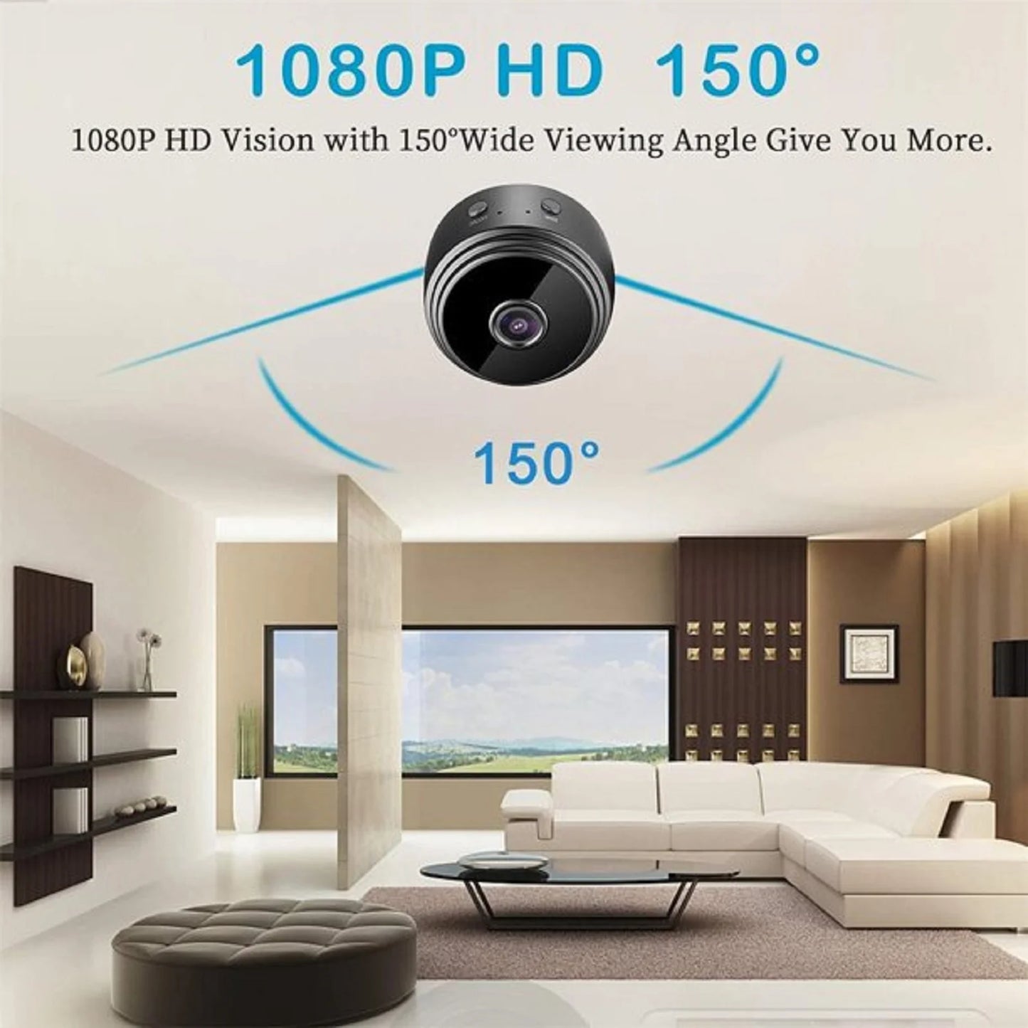 SZDUDU 1080P Mini Wifi Security Camera