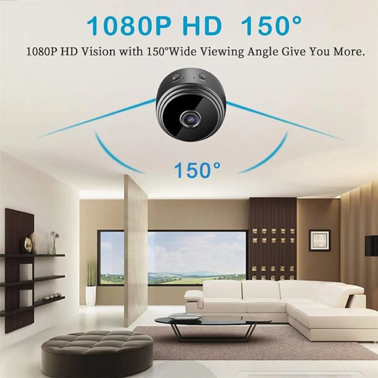 SZDUDU 1080P Mini Wifi Security Camera