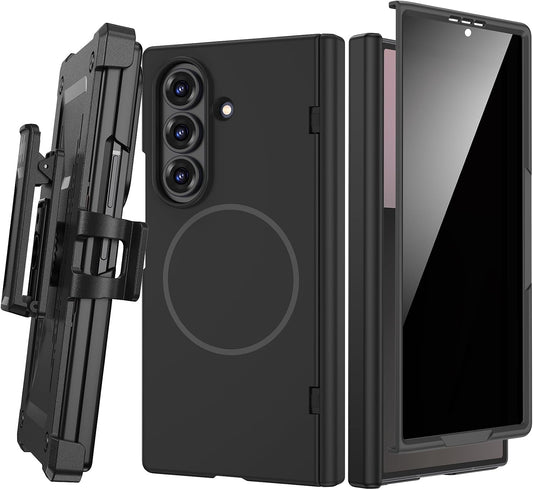 Magnetic Case with Privacy Screen Protector