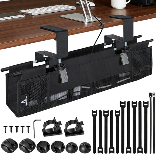 Fabric Under-Desk Cable Management Kit