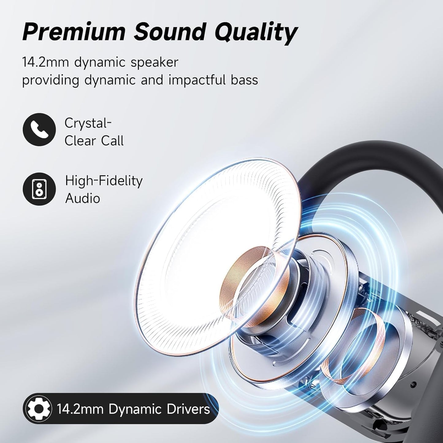 Open Ear Clip Wireless Earbuds