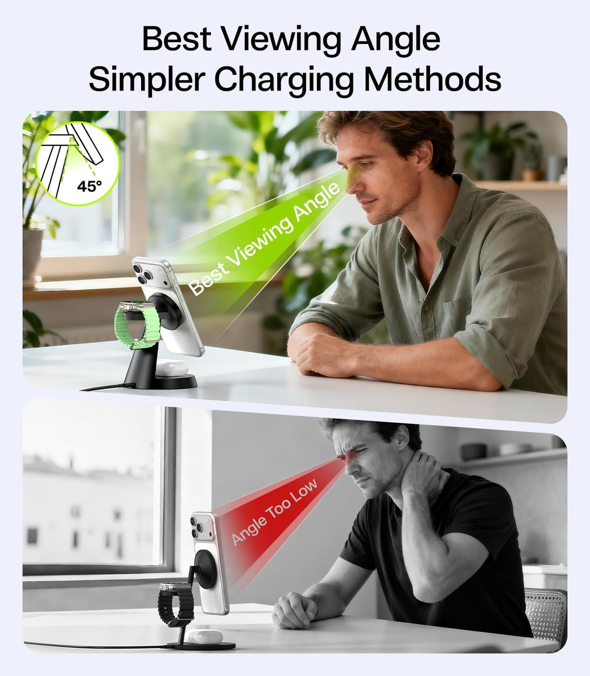 3-In-1 Wireless Charging Station
