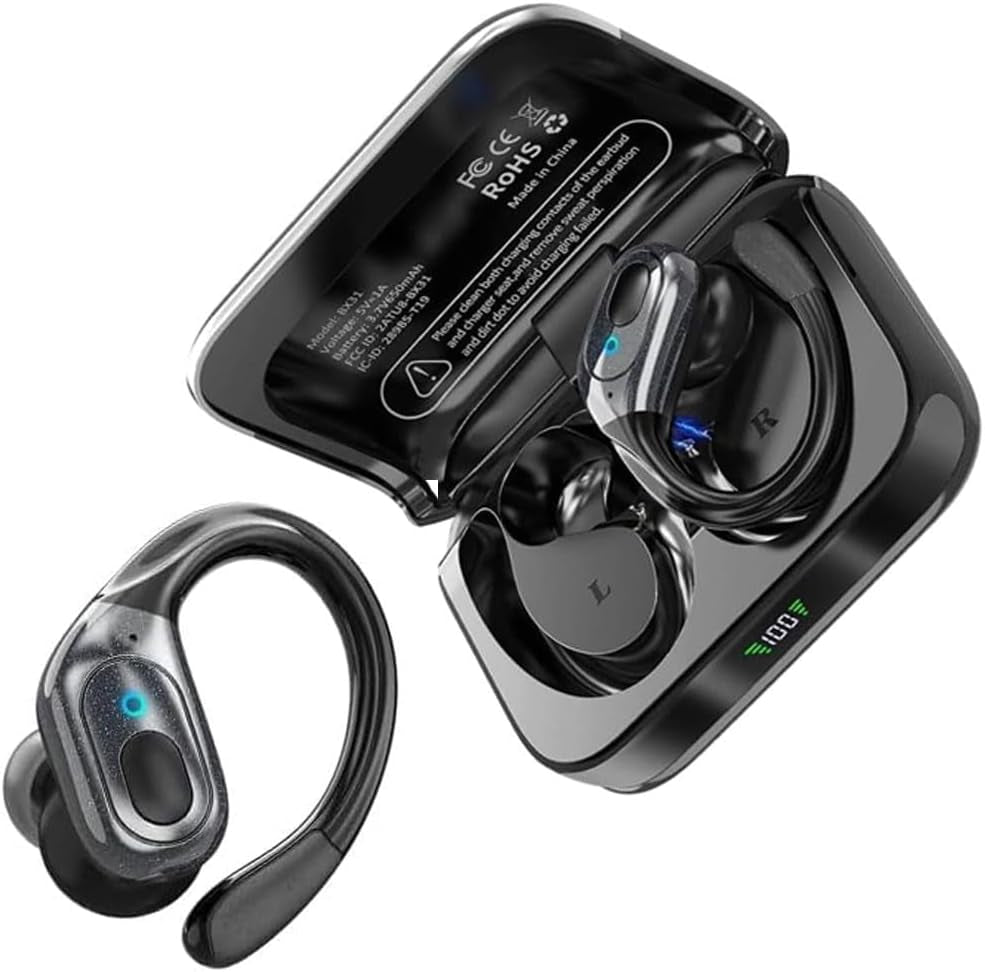 Wireless Earbuds (75Hr, IPX7 Waterproof)