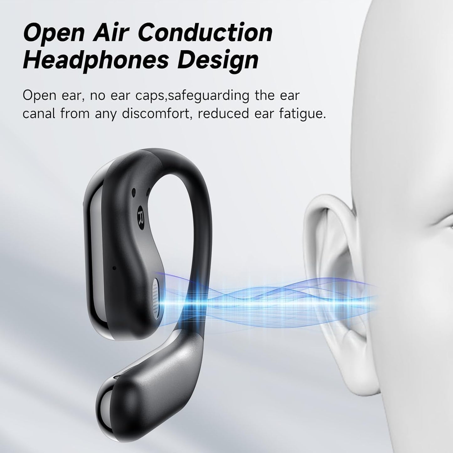 Open Ear Clip Wireless Earbuds