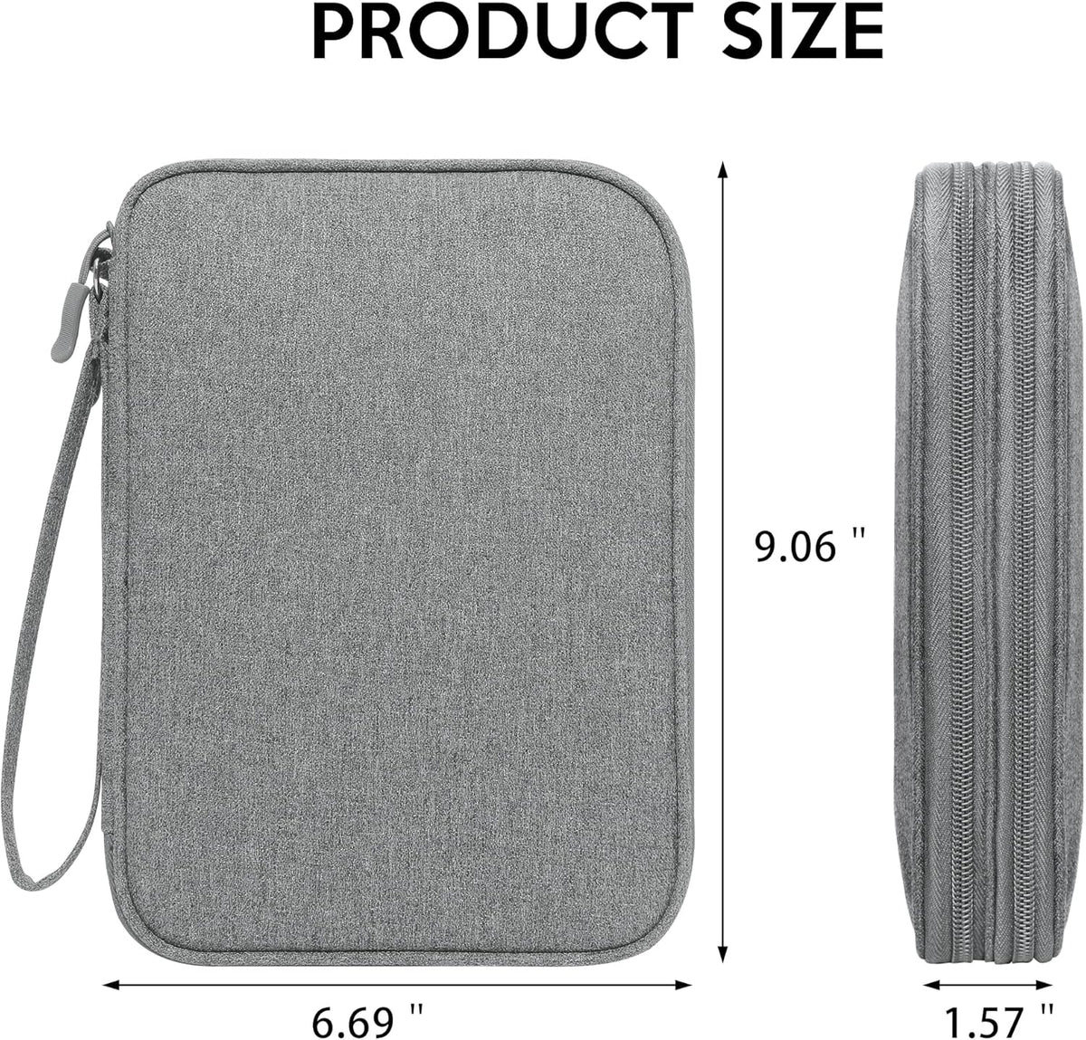Double-Layer Electronics Travel Organizer Bag