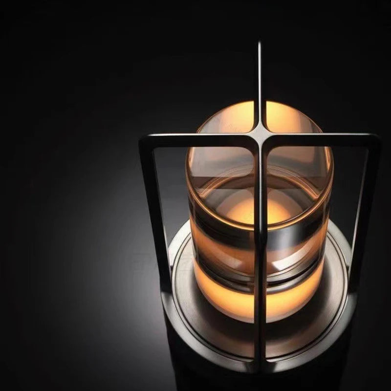 Rechargeable Crystal LED Touch Table Lamp