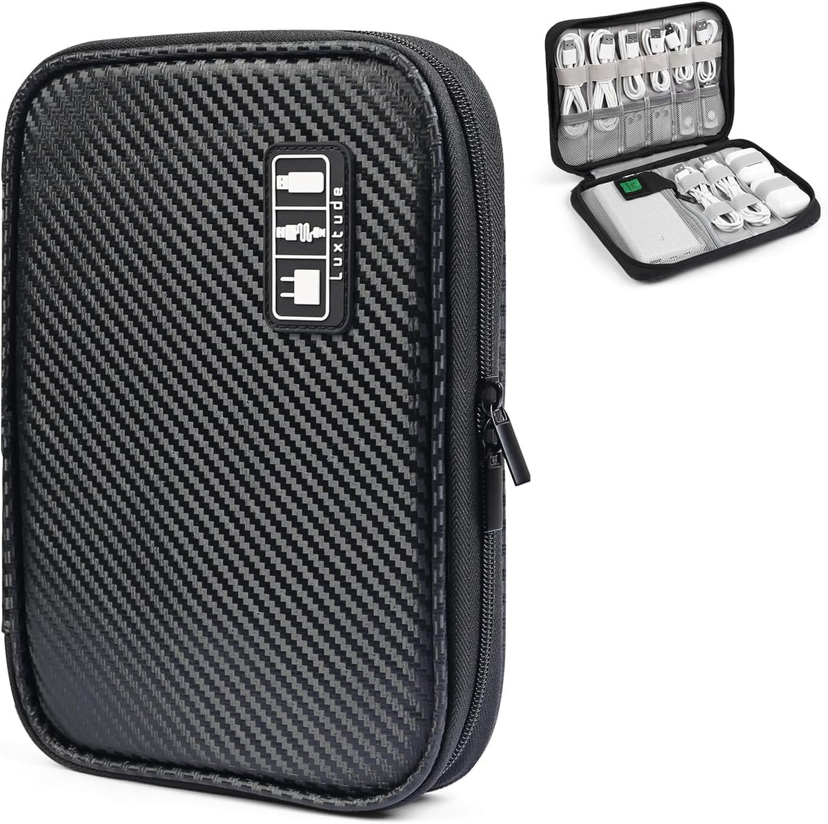 Portable Cord & Cable Organizer Bag