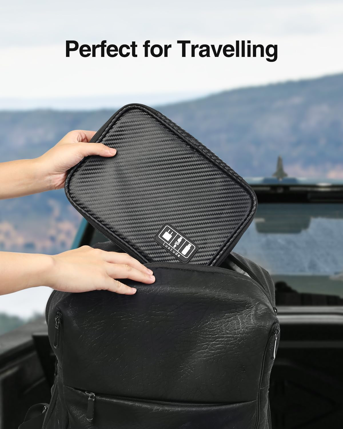 Portable Cord & Cable Organizer Bag